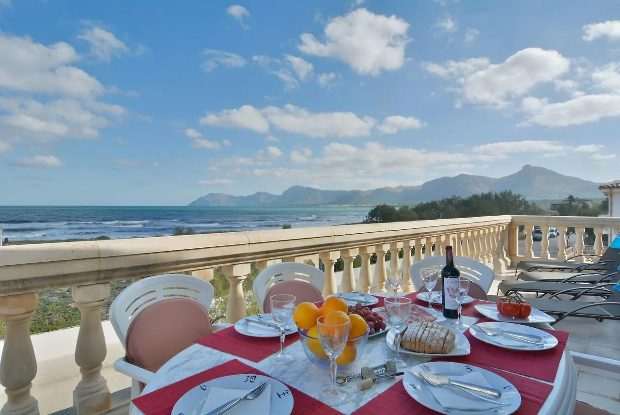 Front Line Beach Apartment In Son Serra Son Serra de Marina Spain