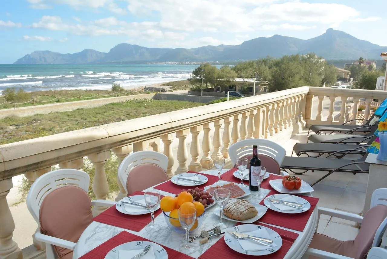 Front Line Beach Apartment In Son Serra Son Serra de Marina Spagna