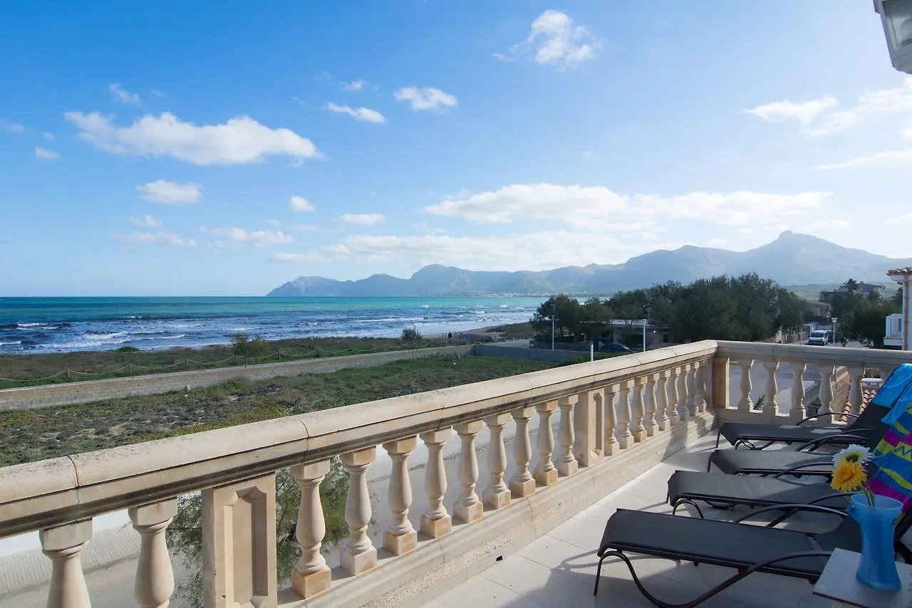 Front Line Beach Apartment In Son Serra Son Serra de Marina España